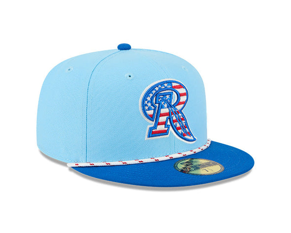 Rochester Red Wings 2025 Stars and Stripes Fitted Cap