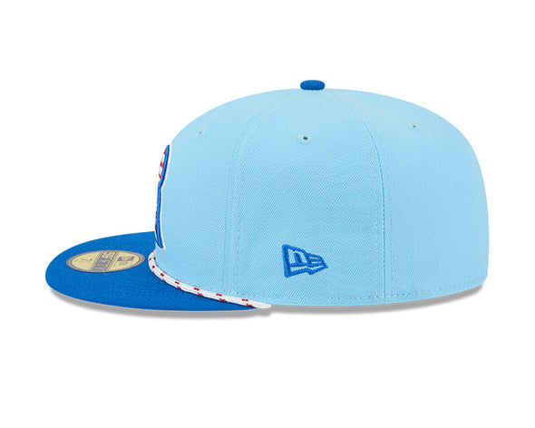 Rochester Red Wings 2025 Stars and Stripes Fitted Cap