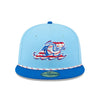 West Michigan Whitecaps New Era 2025 Stars and Stripes July 4th Fitted 59FIFTY Cap