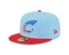 Columbus Clippers 2025 New Era Fourth of July 59FIFTY Fitted Cap