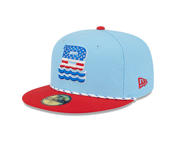 Chesapeake Baysox New Era 9Fifty July 4 FITTED