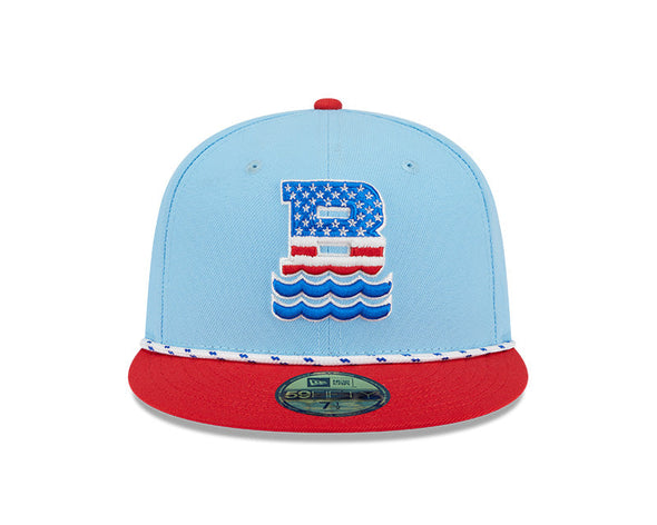 Chesapeake Baysox New Era 9Fifty July 4 FITTED
