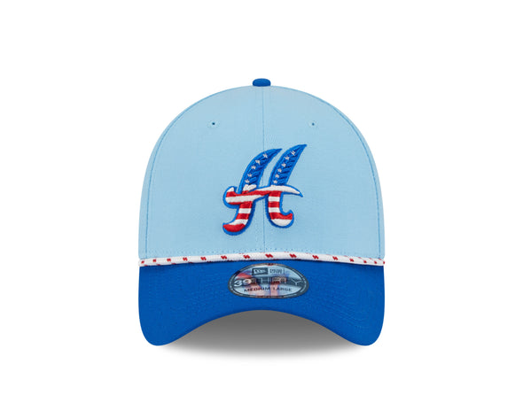 Hartford Yard Goats New Era Stars & Stripes '25 Flex Fit