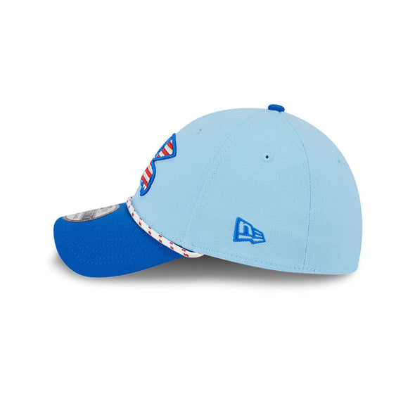 Richmond Flying Squirrels New Era July 4th S&S 39Thirty Stretch Fit Cap