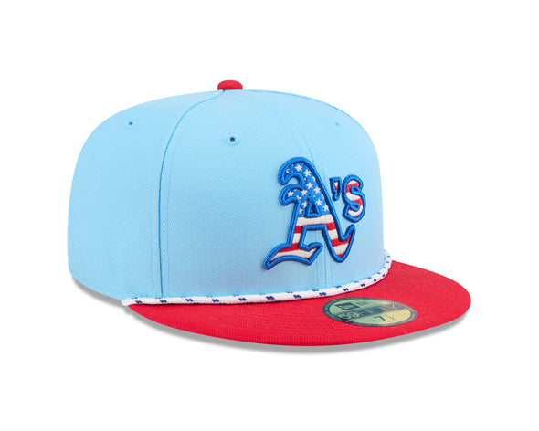 2025 A'S JULY 4TH 59FIFTY