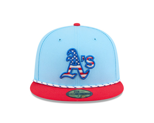 2025 A'S JULY 4TH 59FIFTY