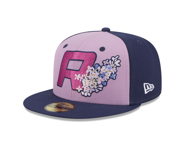 Rochester Red Wings ROC the Lilac 5950 Fitted Cap