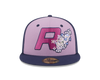 Rochester Red Wings ROC the Lilac 5950 Fitted Cap
