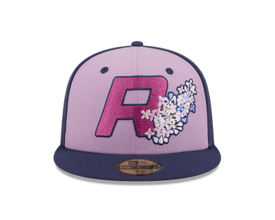Rochester Red Wings ROC the Lilac 5950 Fitted Cap