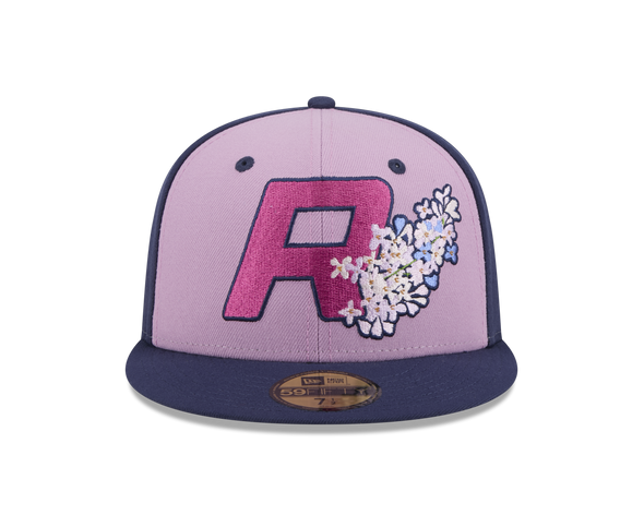 Rochester Red Wings ROC the Lilac 5950 Fitted Cap