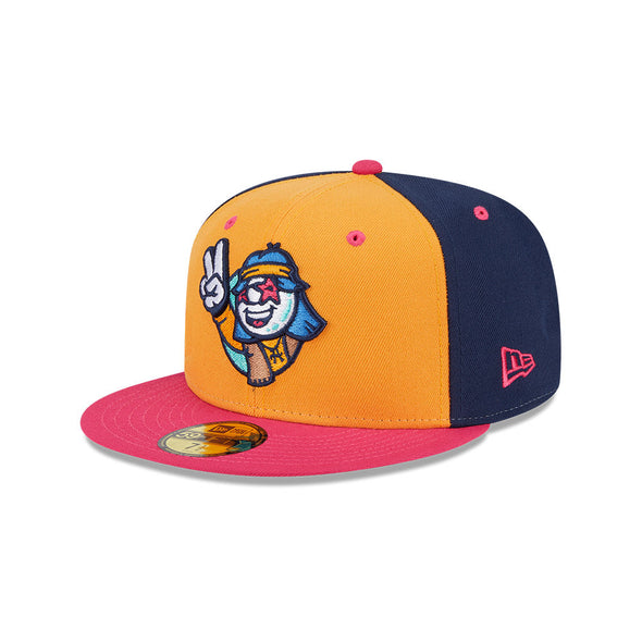 FINAL SALE The Asheville Tourists as The Asheville Hippies 59Fifty New Era