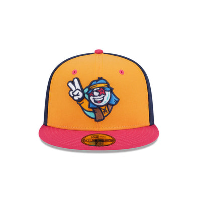 The Asheville Tourists as The Asheville Hippies 59Fifty New Era