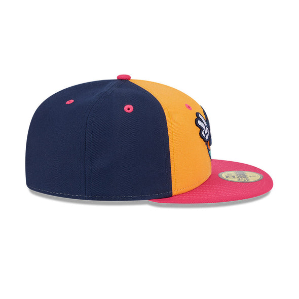 FINAL SALE The Asheville Tourists as The Asheville Hippies 59Fifty New Era