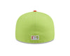 Las Vegas Cone Jesters New Era Theme Night Collection On-Field Yellow/Orange 59FIFTY Fitted Hat
