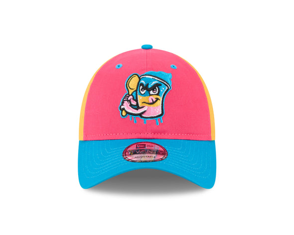 Jacksonville Jumbo Shrimp New Era Honey Drippers Theme Night 9Twenty