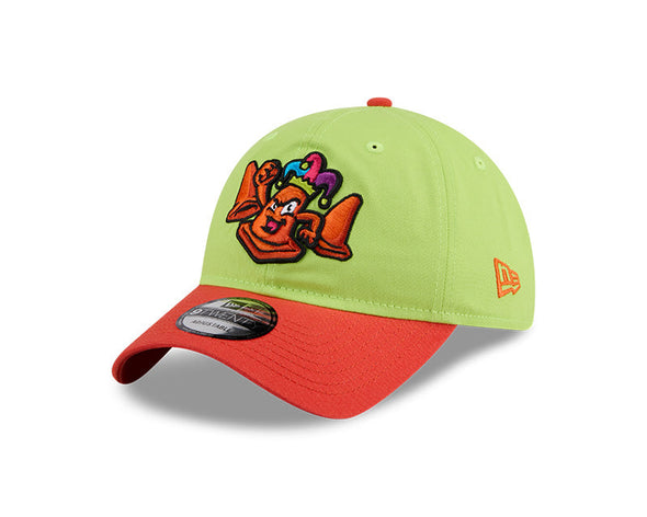 Las Vegas Cone Jesters New Era Theme Night Collection Yellow/Orange 9TWENTY Strapback Hat