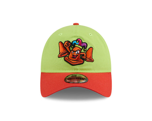 Las Vegas Cone Jesters New Era Theme Night Collection Yellow/Orange 9TWENTY Strapback Hat