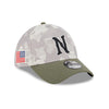 Nashville Sounds New Era 39THIRTY 2025 Armed Forces Day Replica Stretch Fit Hat