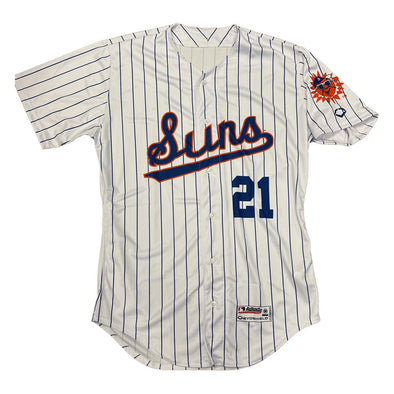 Jacksonville Jumbo Shrimp Evoshield 1966-67 Jacksonville Suns Home Jersey