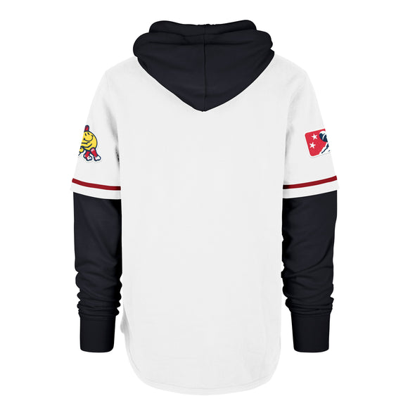 White Shortstop Trifecta Pullover