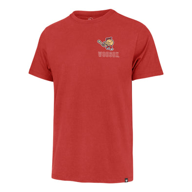 Worcester Red Sox '47 Red WooSox Hang Back Tee