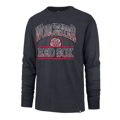 Worcester Red Sox Navy WRS Top Spin Long Sleeve