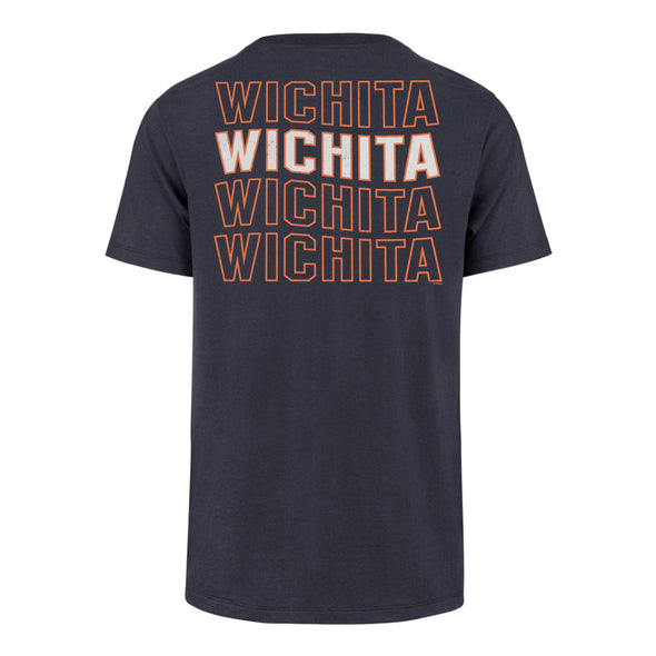 Wichita Wind Surge '47 Navy Turbo Tubs Hang Back Franklin Tee