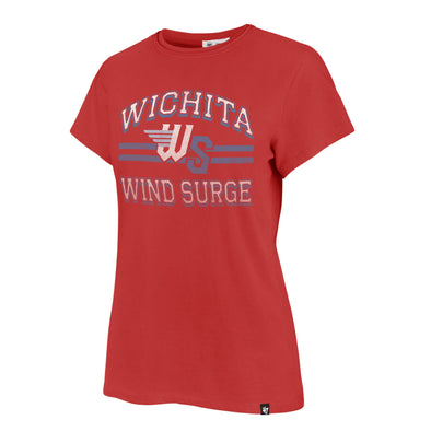 Wichita Wind Surge '47 Women's Red Bright Eyed Tee