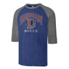 Durham Bulls 47 Brand Tracer Franklin Raglan Tee