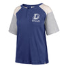 Durham Bulls 47 Brand Women's Underline Harvey Henley Tee