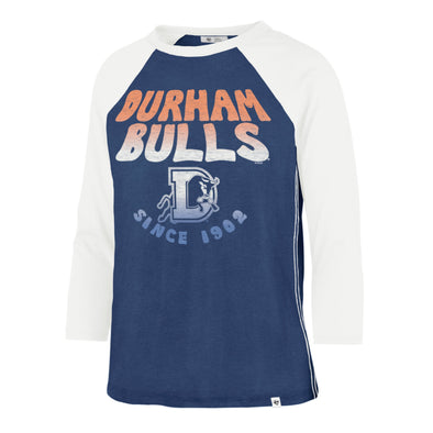 Durham Bulls 47 Brand Women's Harmony Ava Raglan