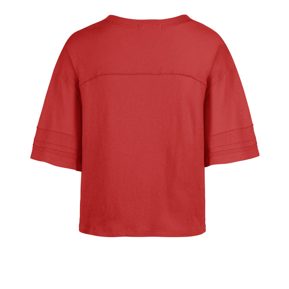 Tacoma Rainiers '47 Brand Women's Red Premier Stevie Crop