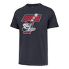 Tacoma Rainiers '47 Brand Navy Tug Boat Franklin Tee