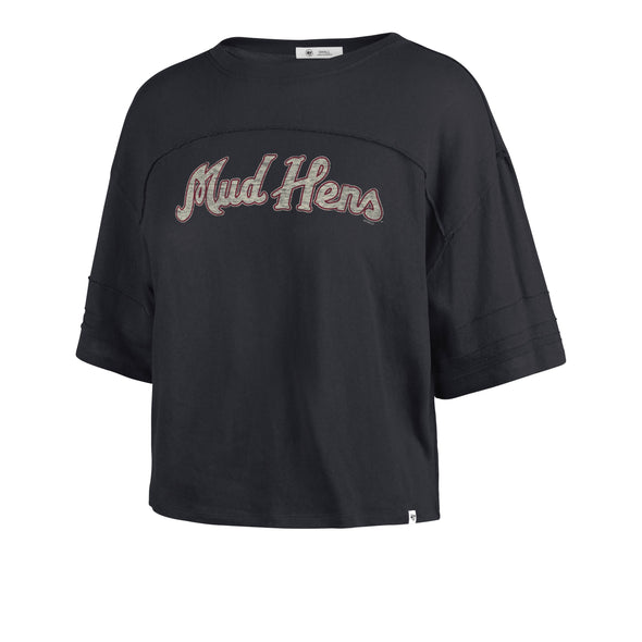 Toledo Mud Hens Ladies Stevie Crop '47 T