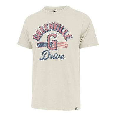 Greenville Drive 47 Brand White Glory Daze Franklin Tee