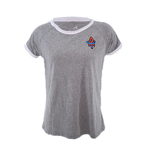 Antigua Women's Grey Transfer Tee