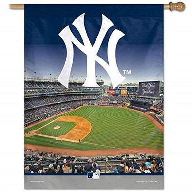 Scranton/Wilkes-Barre RailRiders Yankees Stadium Vertical Flag