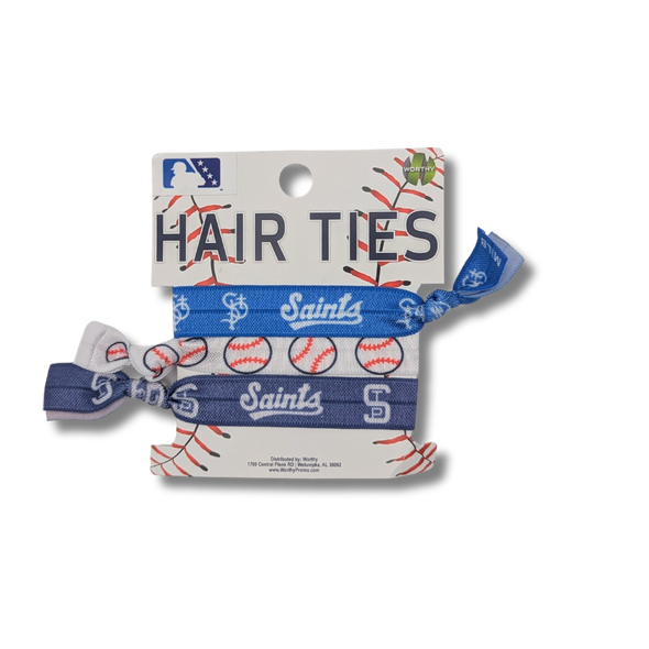 Saints 3 Piece Hair Ties