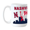 Nashville Sounds 15oz Native White Mug