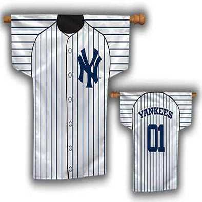 Yankees 2-Sided Jersey House Flag