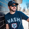 Nashville Sounds 108 Stitches Vintage Nash Plate Tee