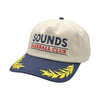 Nashville Sounds American Needle Navy & Ivory Club Captain Adjustable Hat