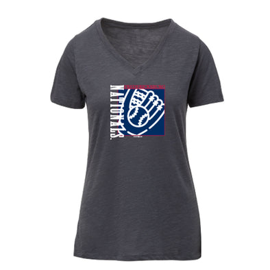 FredNats Women's Glove V-Neck