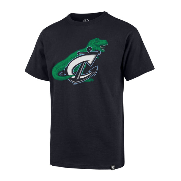 Columbus Clippers 47 Brand Youth Navy Dino Tee