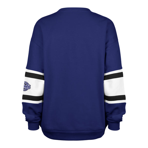 Saints 47' Brand Women's Steadfast Sleeve Paneled Crew
