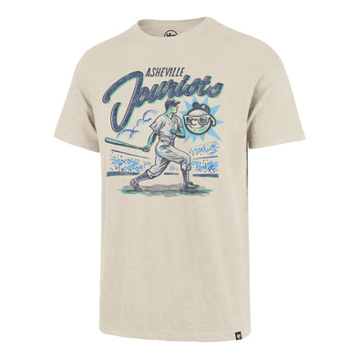 The Asheville Tourists Golden Age '47 Scrum Tee