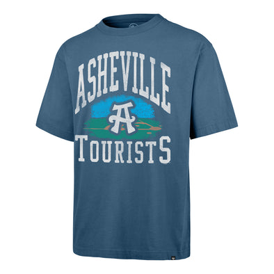 The Asheville Tourists Cloudfield Montauk '47 Foundation Tee