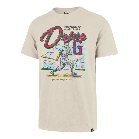 Greenville Drive 47 Brand Sand Golden Age Tee