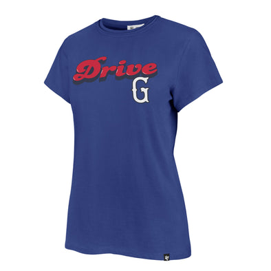 Greenville Drive 47 Brand Women's Royal Mystic Frankie Tee
