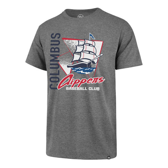 Columbus Clippers 47 Brand Sidearm Franklin Tee